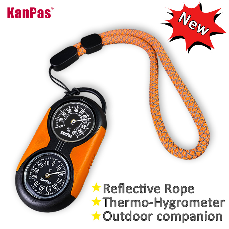 Hunting Outdoor Thermometer - KANPAS Thermometer Compass Kit /Quality Thermohygrometer
