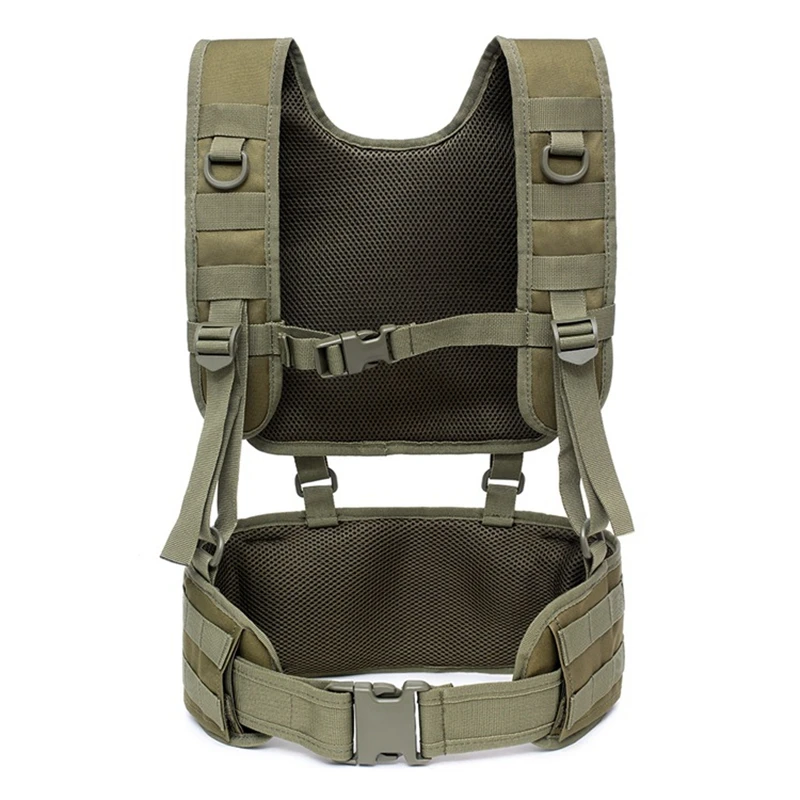 Detachable Tactical Vest Molle - Tactical Belt Rigger 评论和价格