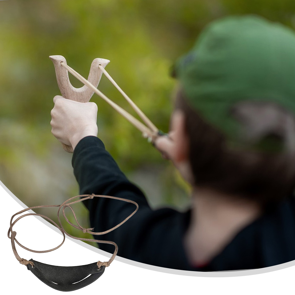 Handmade Leather Shepherd Slin - Outdoor Hunting Launcher 评论和价格