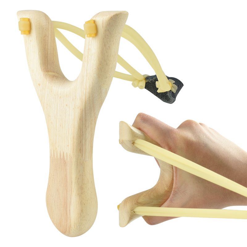 Traditional Wooden Tirachinas  - Outdoor Hunting Launcher 评论和价格