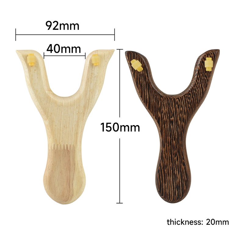 Traditional Wooden Tirachinas  - Outdoor Hunting Launcher 评论和价格