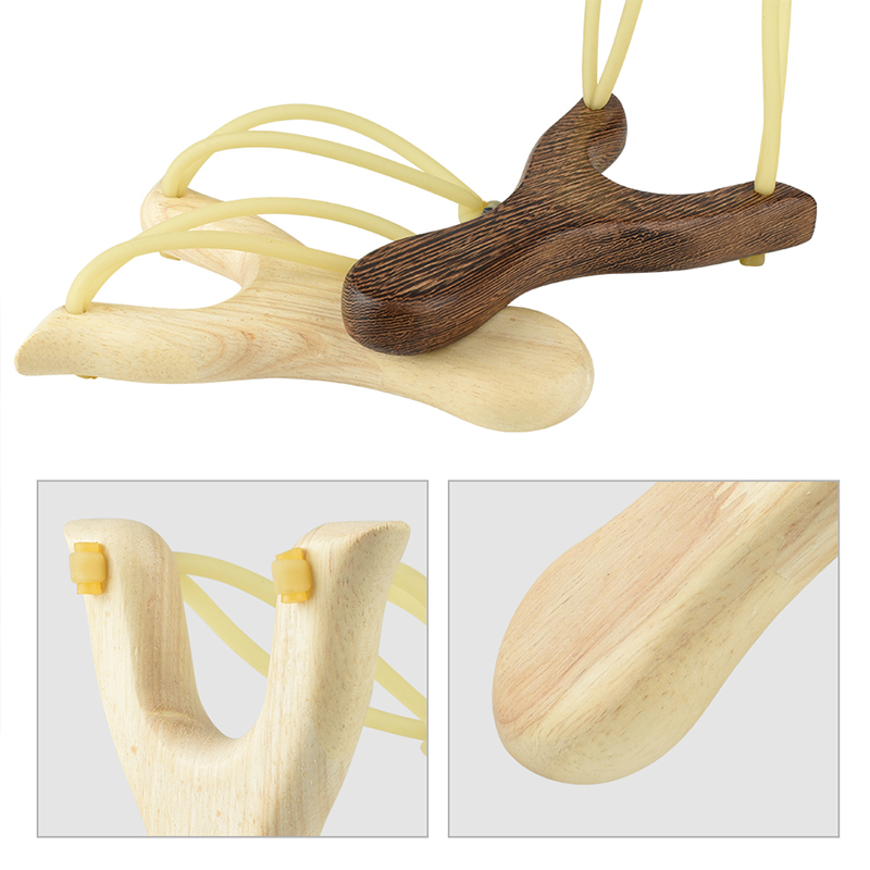 Traditional Wooden Tirachinas  - Outdoor Hunting Launcher 评论和价格
