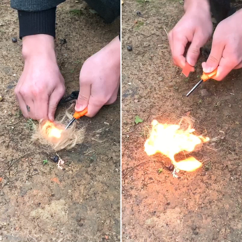 Outdoor Survival Flint Fire St - Fire Starter Waterproof 评论和价格