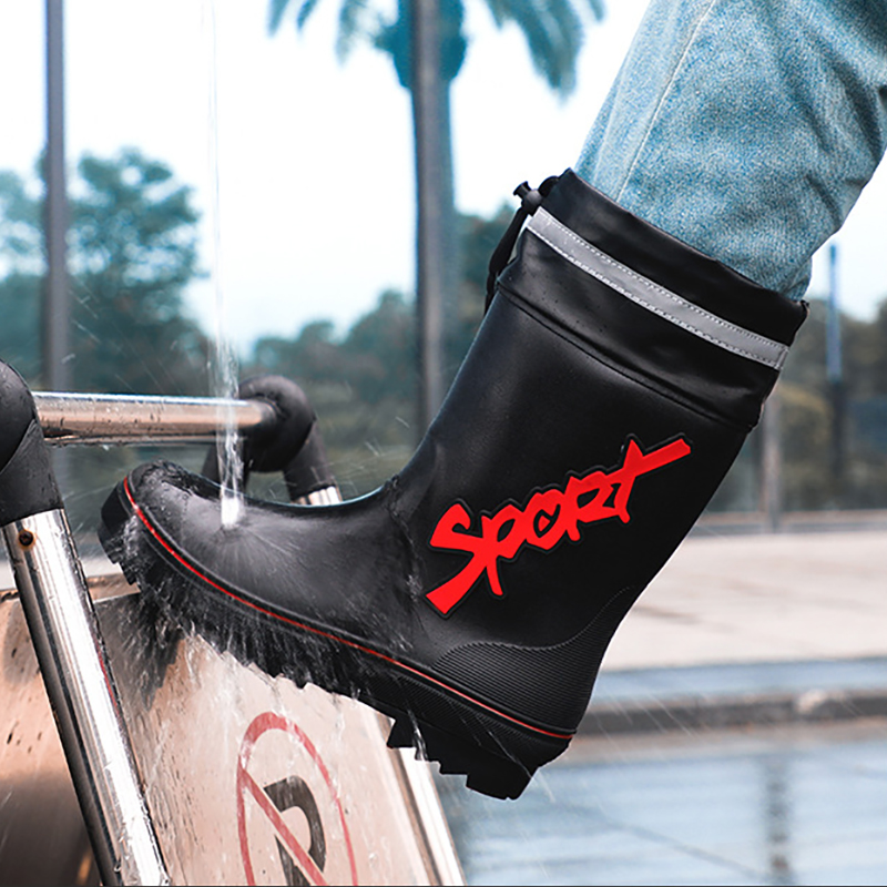 Mid-calf Rain Boots Men Slip-O - Fishing Waders Breathable 评论和价格
