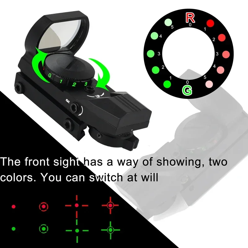 Tactical 1X22X33 Red Dot Sight - Crossbow Scope Sight 评论和价格