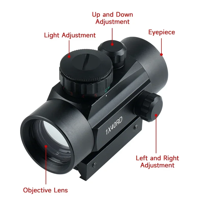 Tactical 1X22X33 Red Dot Sight - Crossbow Scope Sight 评论和价格