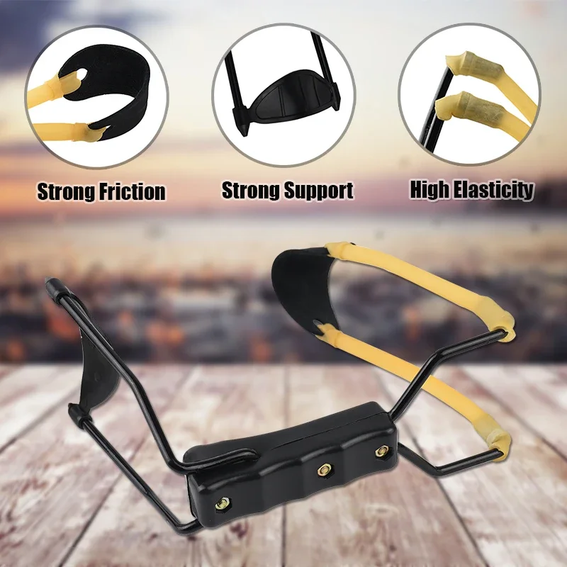 Wrist Support Slingsshot Foldi - Outdoor Hunting Launcher 评论和价格