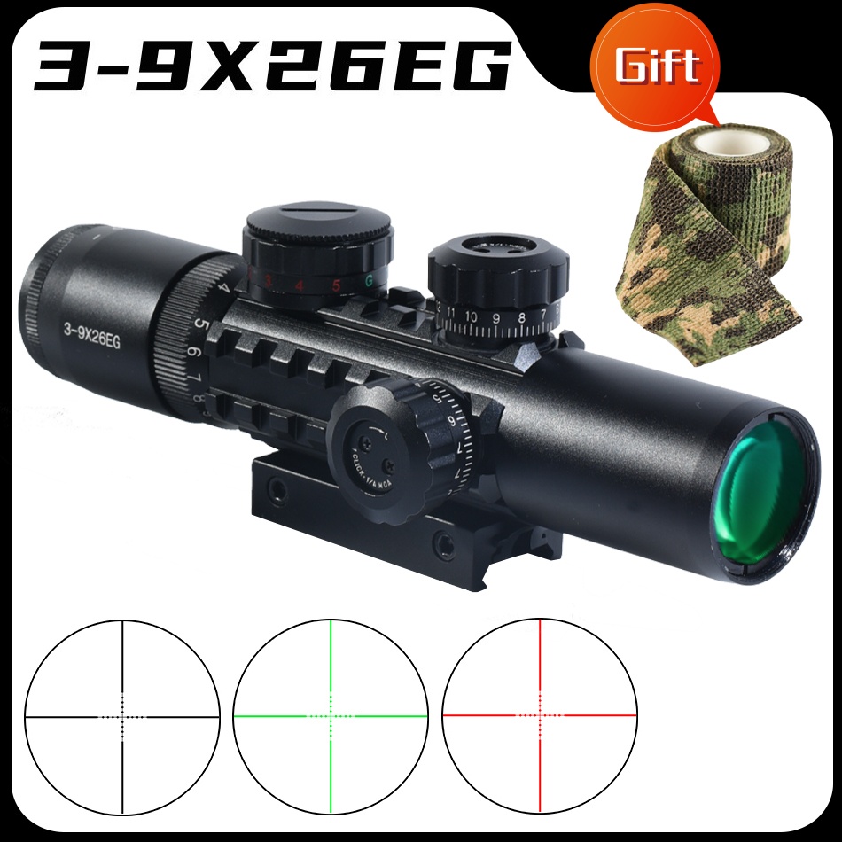 Tactical 3-9X26EG Crossbow Sho - Crossbow Scope Sight 评论和价格