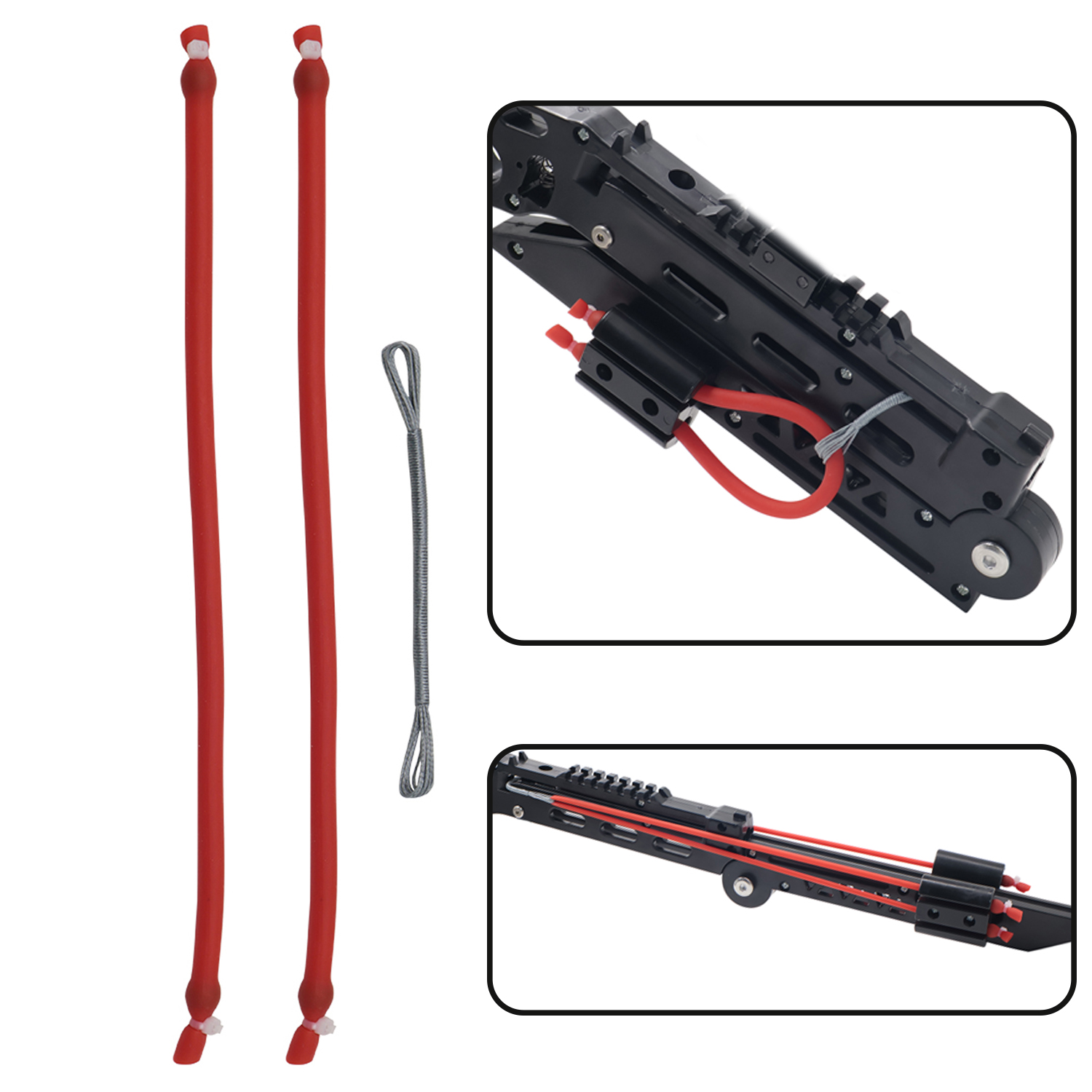 Folding Slingshot Rubber Bands - Outdoor Hunting Launcher 评论和价格