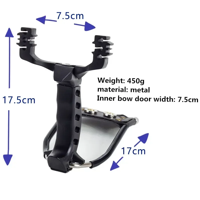 With Wrist Support Power Sling - Outdoor Hunting Launcher 评论和价格