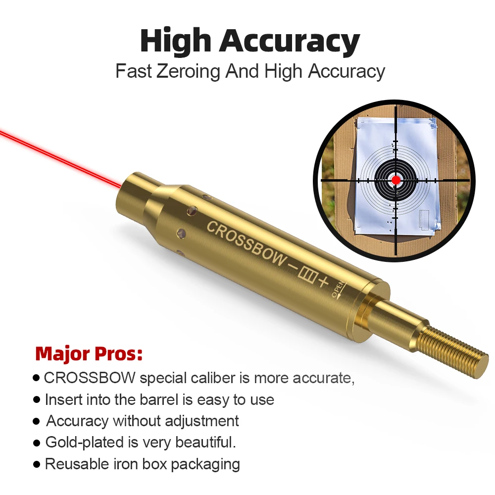 CROSSBOW Red Laser Boresighter - Crossbow Scope Sight 评论和价格