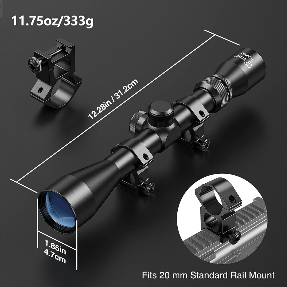 3-9X40 Hunting Deer Air Scope  - Crossbow Scope Sight 评论和价格