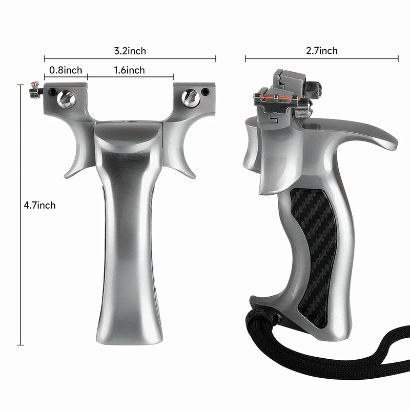 8020/9025 Strong Metal Slingsh - Outdoor Hunting Launcher 评论和价格
