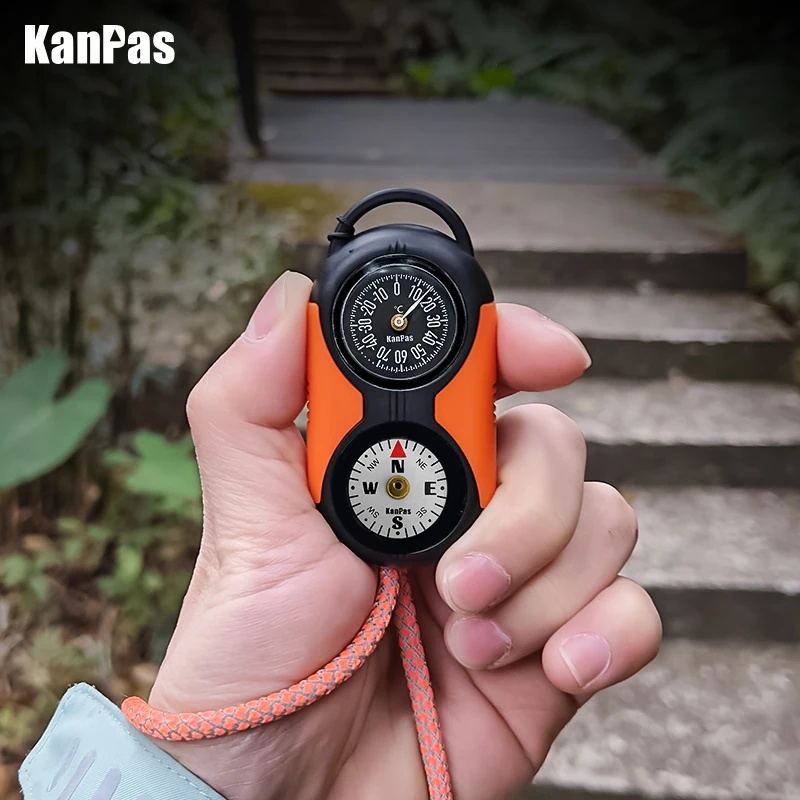 KANPAS Thermometer Compass Kit - Hunting Outdoor Thermometer 评论和价格