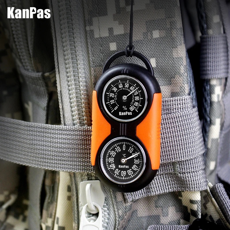KANPAS Thermometer Compass Kit - Hunting Outdoor Thermometer 评论和价格