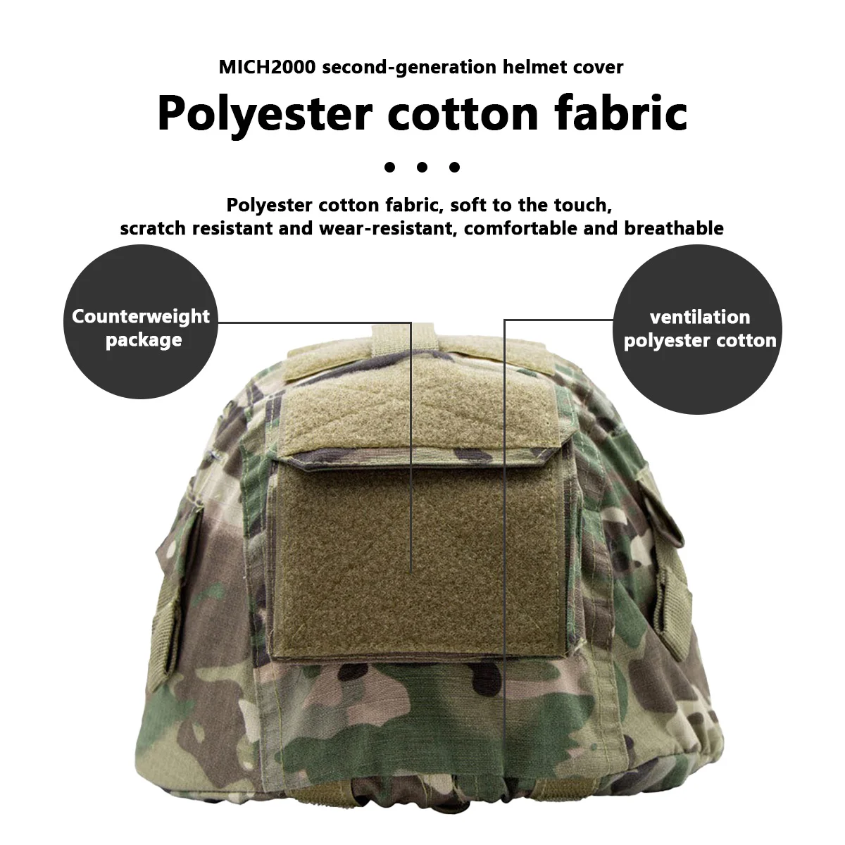 Helmet Camouflage Cover For MI - Hunting And Outdoor Shop 评论和价格