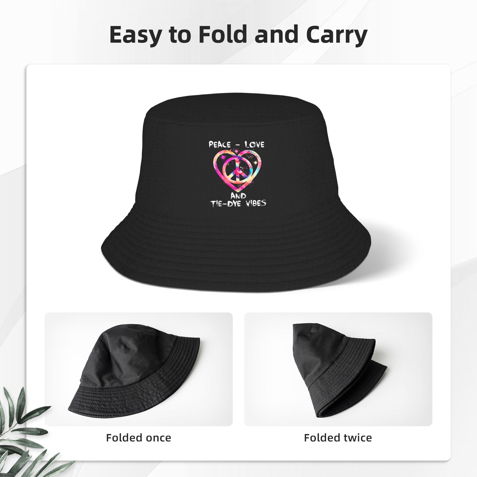 Hippie Tie Dye Peace Love Vibe - Outdoor Hunting Quotes 评论和价格
