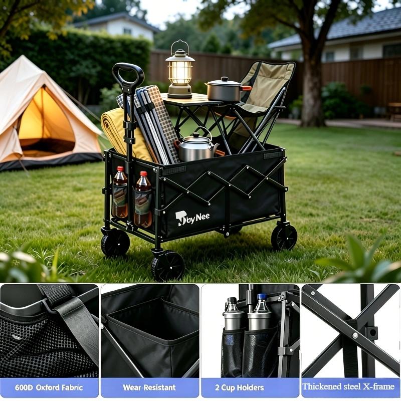 Heavy Duty Foldable Wagon Cart - Hunting And Outdoor Shop 评论和价格
