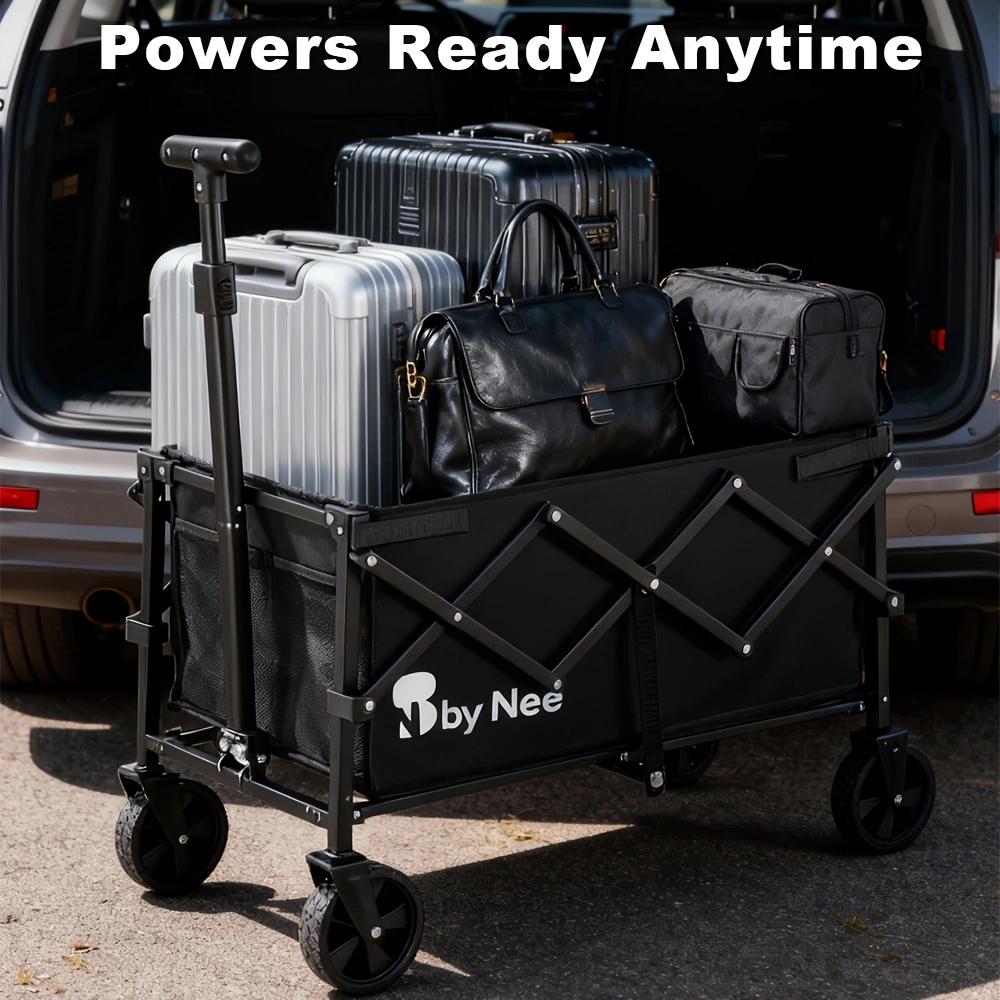 Heavy Duty Foldable Wagon Cart - Hunting And Outdoor Shop 评论和价格